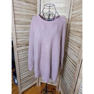 Lane Bryant Woman Long Sleeve Sweater size 14/16 Lavender